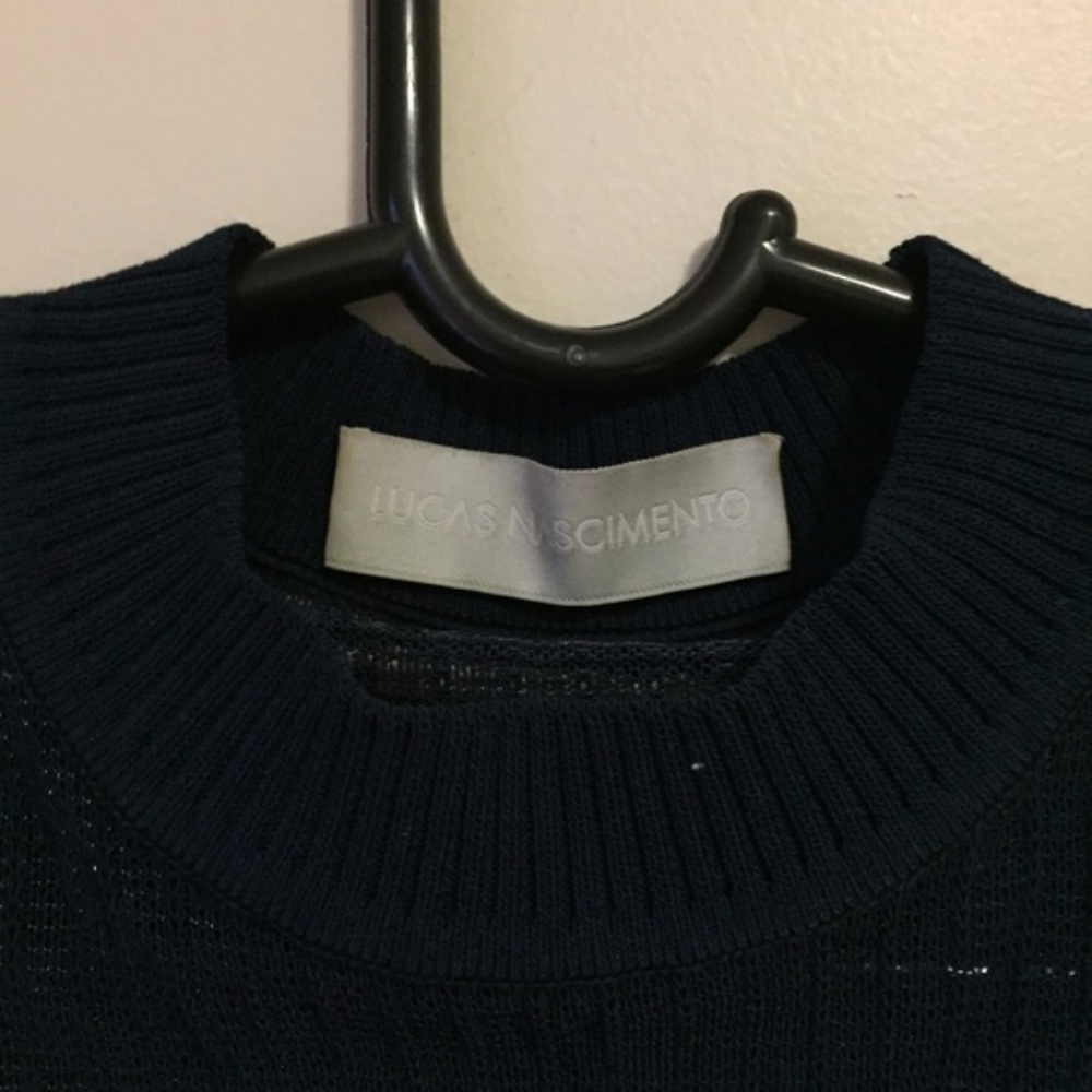 Lucas Nascimento SS13 sheer knit top - Picture 8 of 8